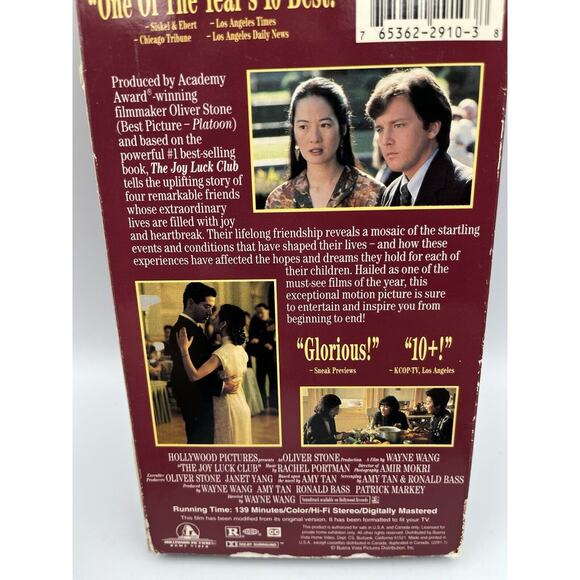 The Joy Luck Club (VHS, 1993) - Picture 4 of 5